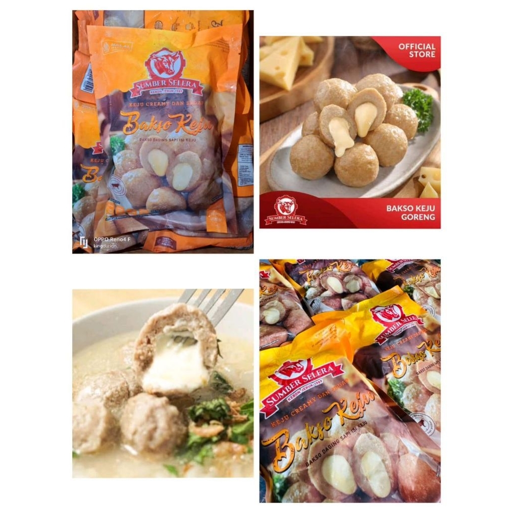 

Bakso Sumber Selera Filling Keju 300 gram