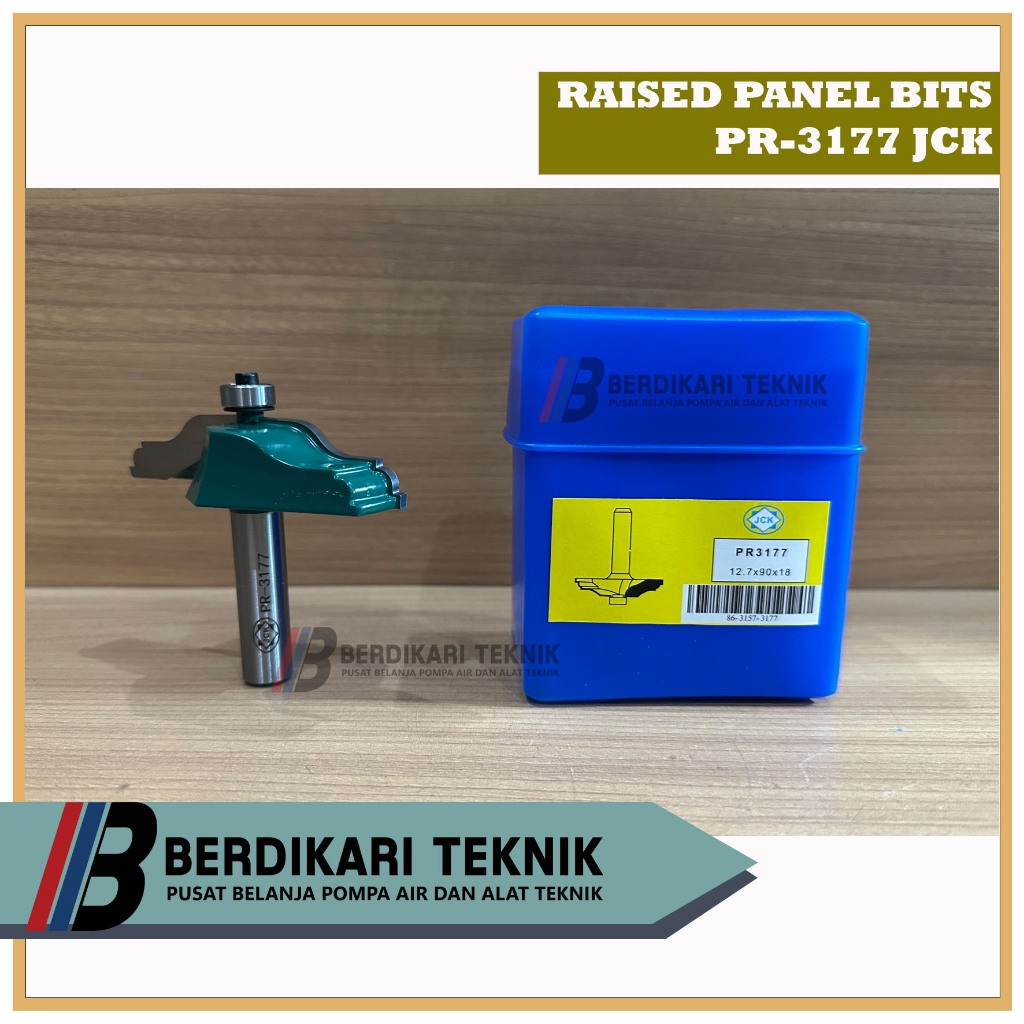 Mata Profil Router Wood Trimmer JCK 1/2" x 90 Raised Panel Bits PR3177 PR 3177