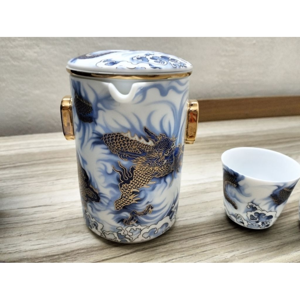 Tea pot/tea set naga mewah