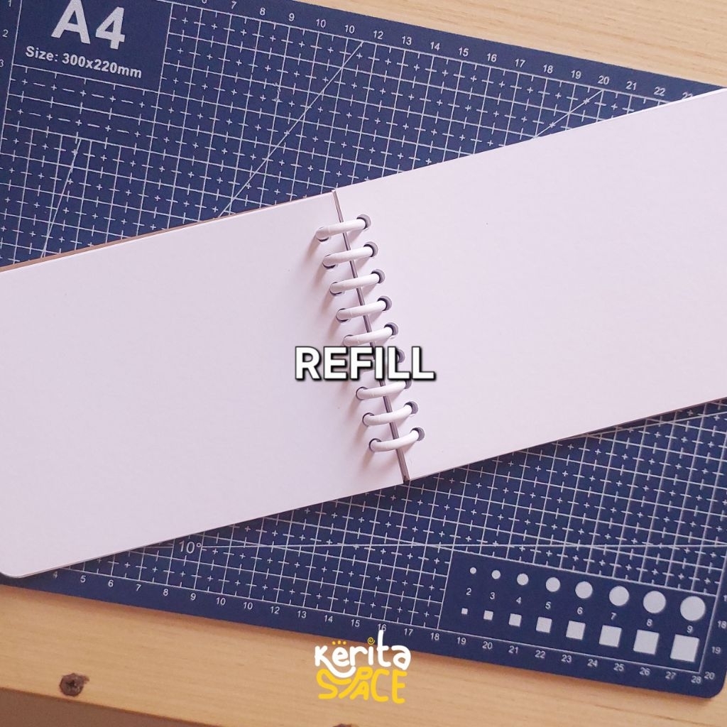 

Refill Sketchnote Sketchbook By Keritaspace 70 gsm dan 200 gsm