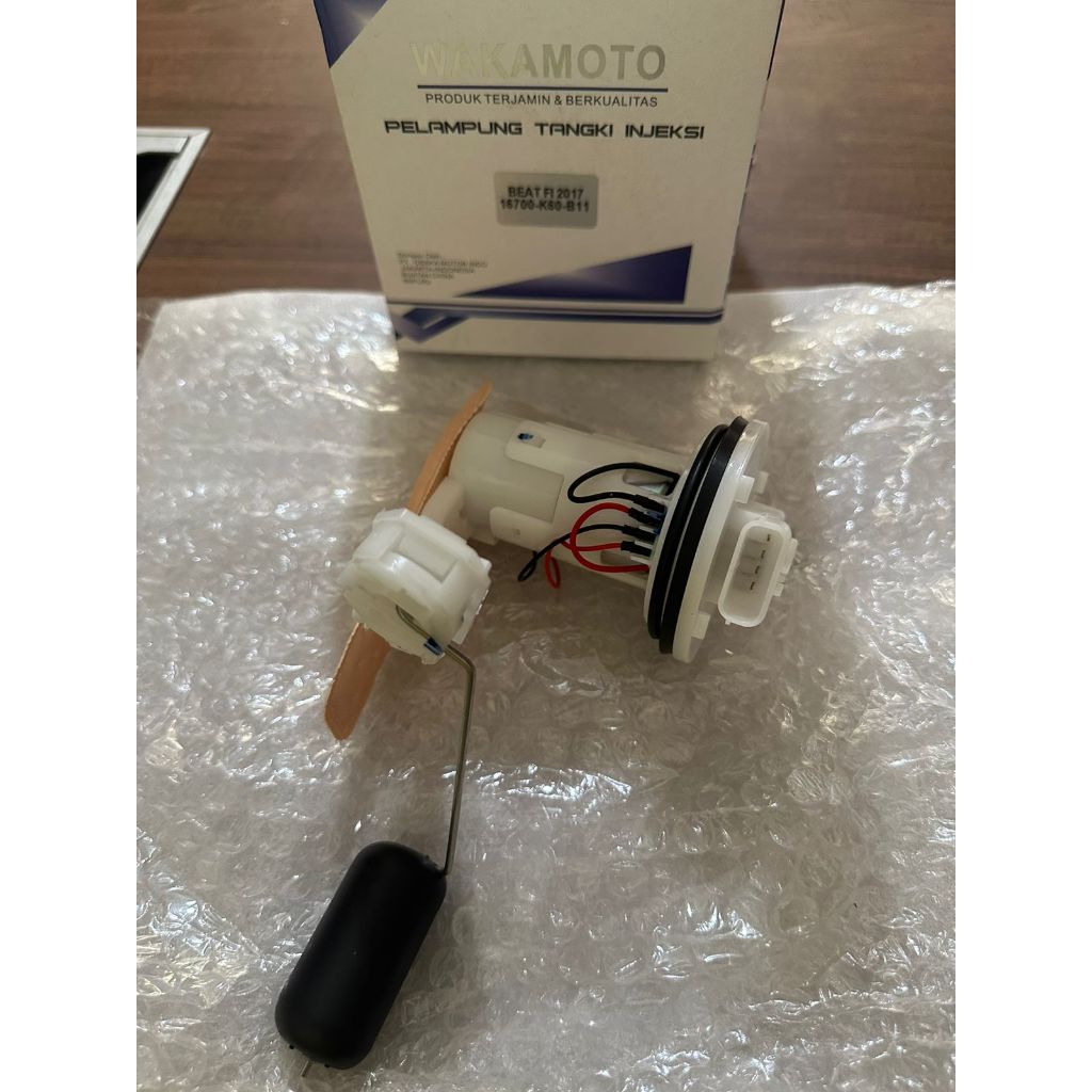 ( WAKAMOTO ) Fuel Pump Assy Beat Fi 2017 Pelampung Tangki Injeksi Motor K60