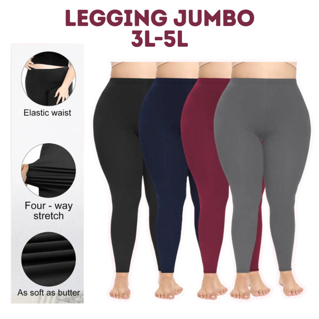 Celana Legging Jumbo Size 3L - 5L / Celana Panjang Big Size Celamis Celana Gamis Jumbo Celana Leggin