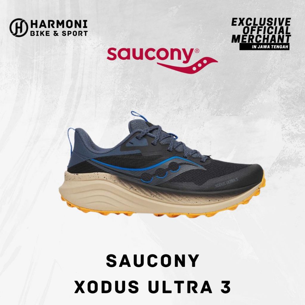Saucony Xodus Ultra 3 Sepatu Trail Running Pria