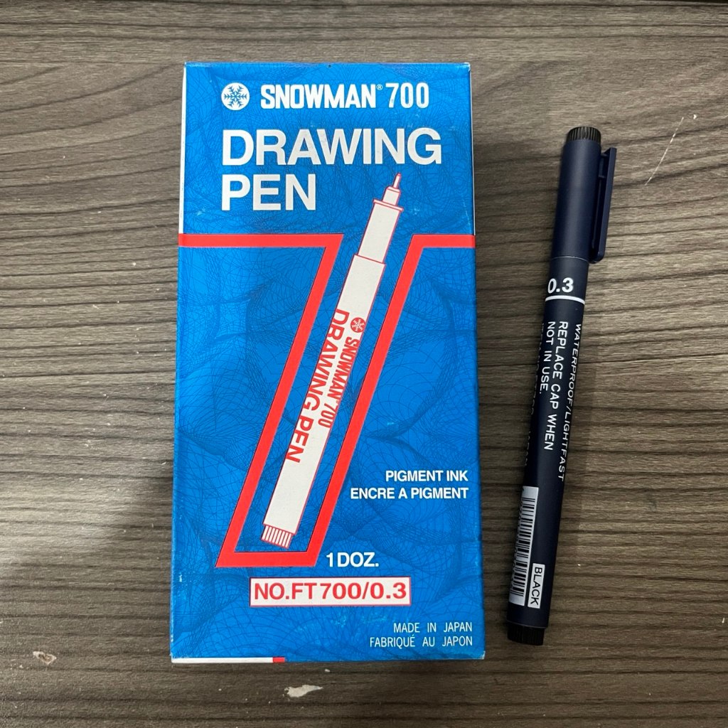 

Snowman Drawing Pen FT 700 0.3 mm (1 pcs)