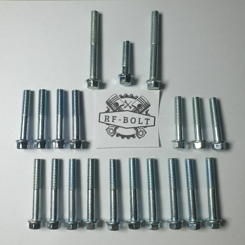 Baut blok Mesin Honda Gl 100/ 20 pcs Baud blok mesin Gl 100