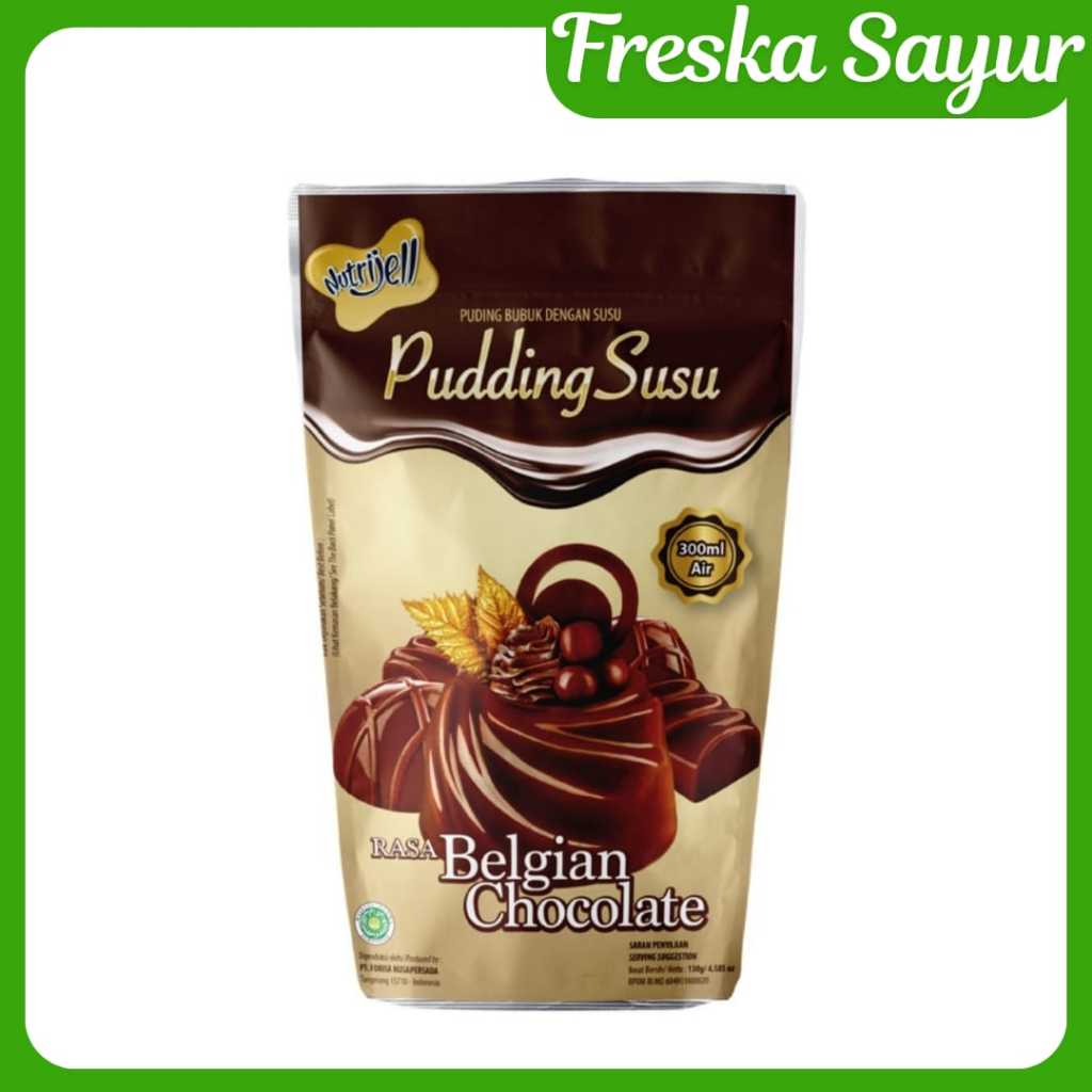 

Nutrijell Pudding Susu Rasa Cokelat Belgian 130 gr