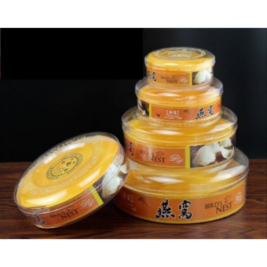 

kotak bulat / toples bulat sarang burung walet