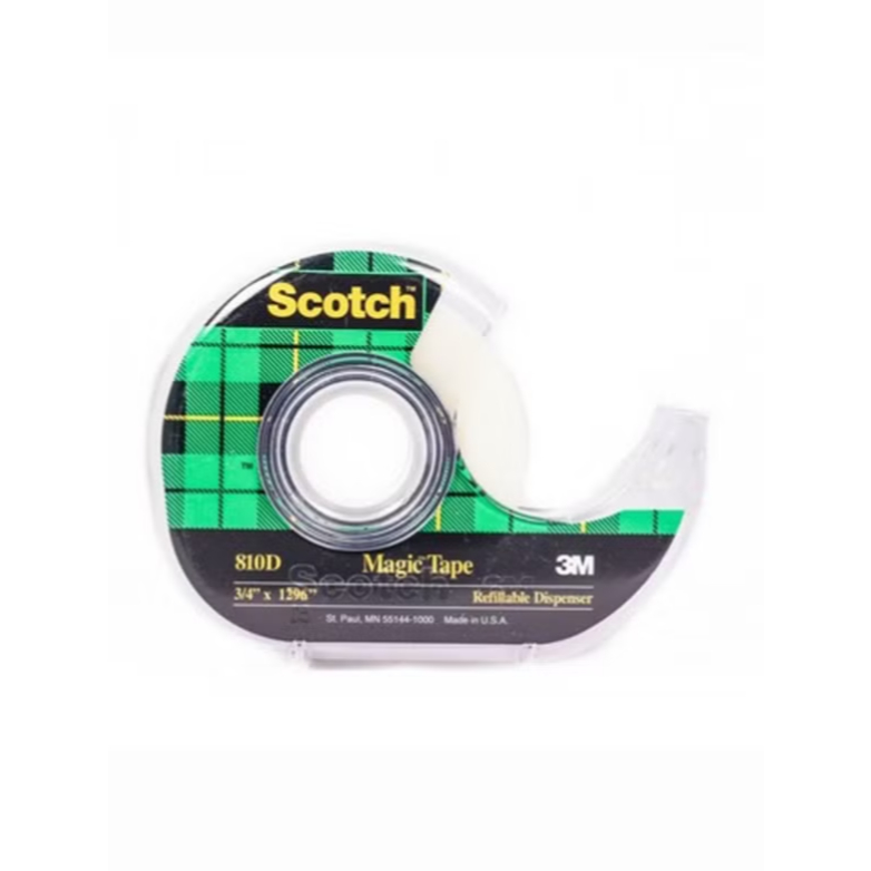 

3M - Perekat Isolasi Magic Tape dengan Dispenser 3/4 Inch x 36 Yd