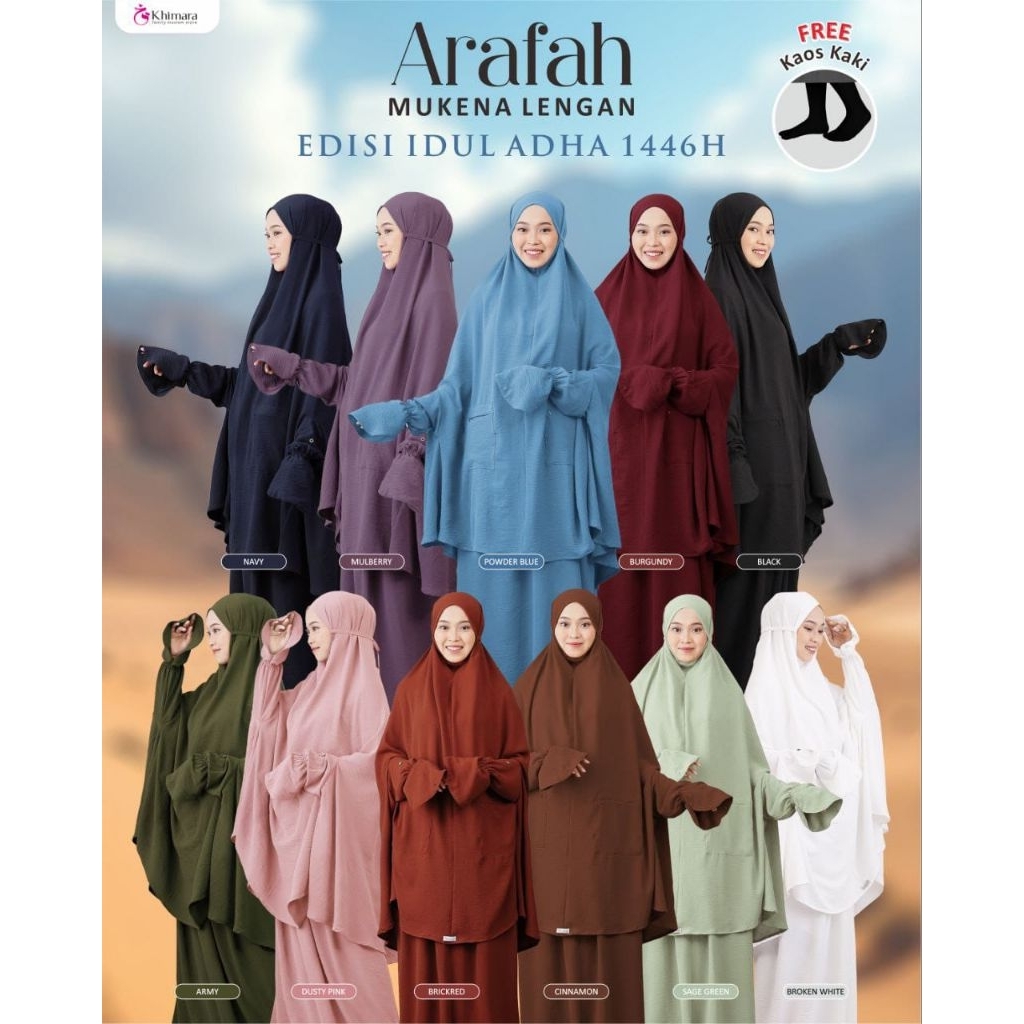 Mukena Arafah Khimara