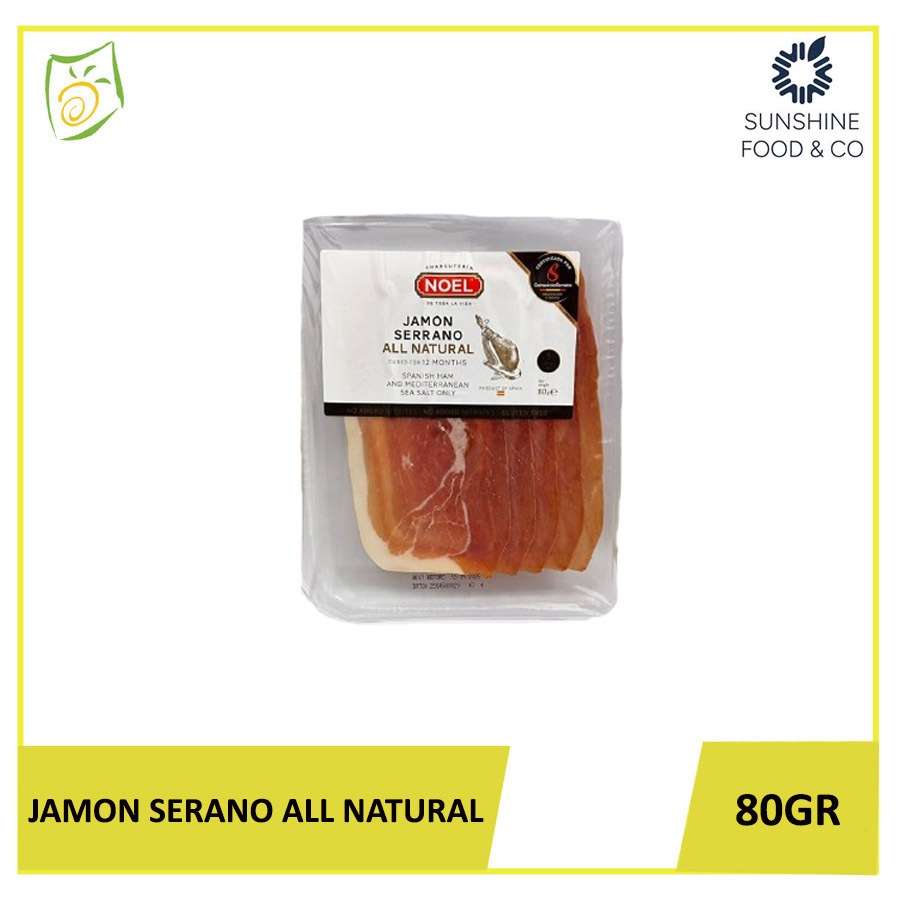 

Noel Jamon Serano All Natural 90gr