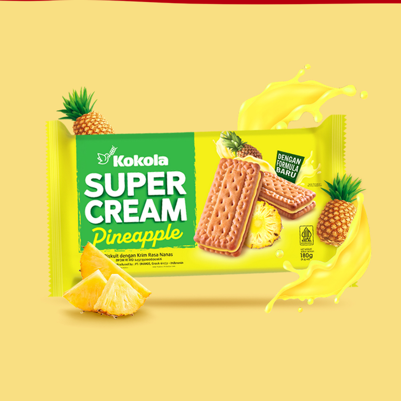 

KOKOLA SUPER CREAM PINEAPPLE NANAS