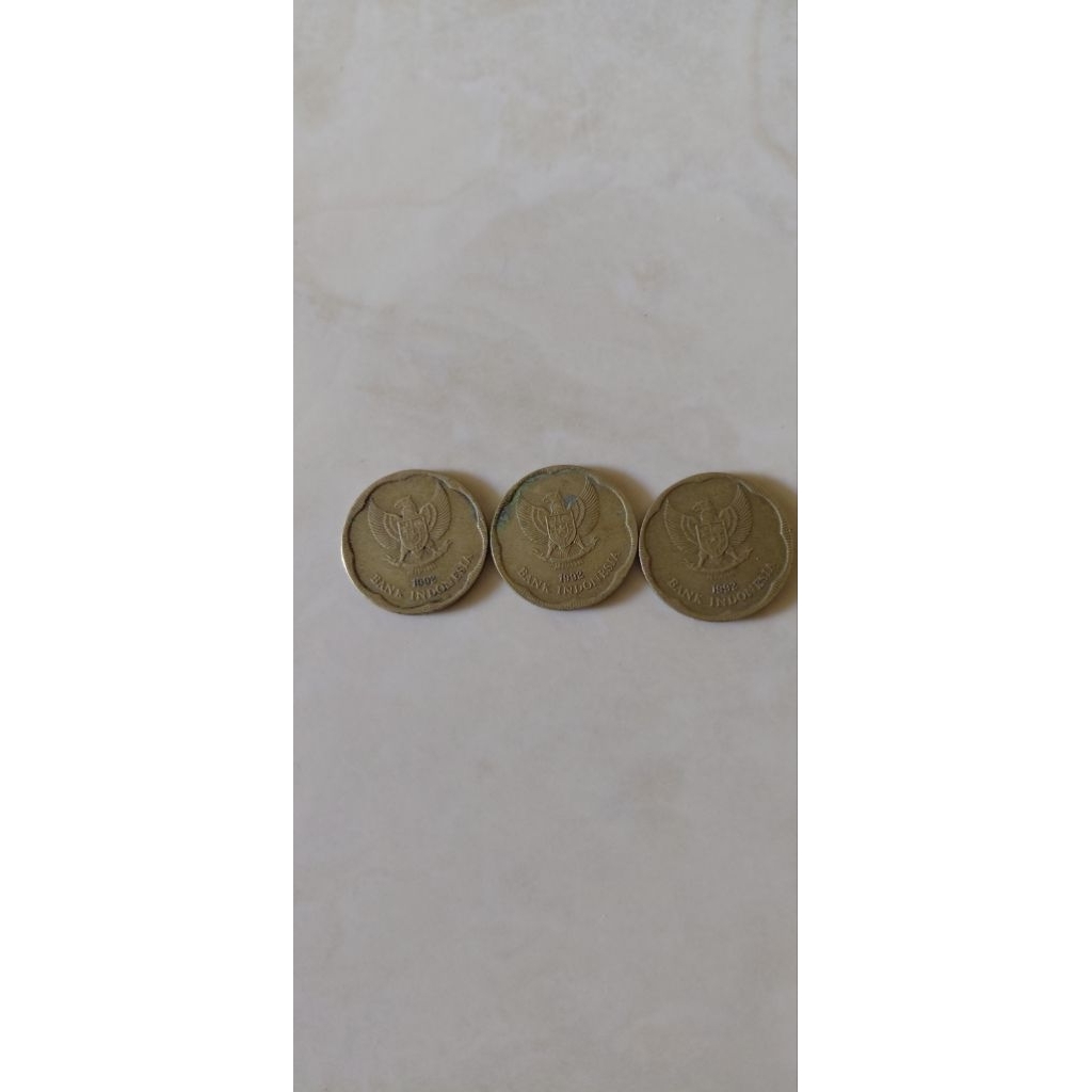 Uang Koin Kuno, Rp.500,- Tahun 1992