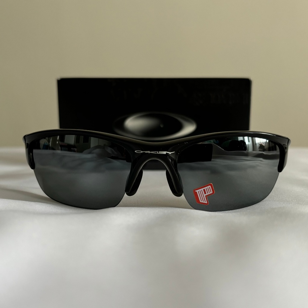 Oakley Half Jacket 2.0 Polished Black Polarized - Original Guarantee
