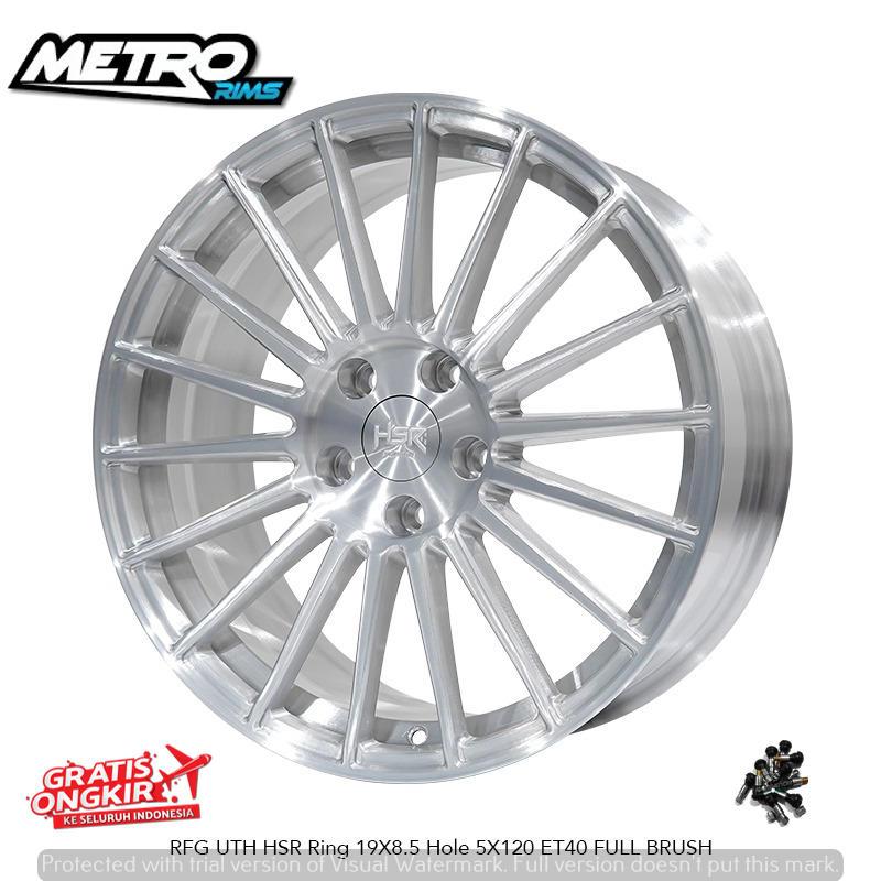 velg racing forged premium ring 19x85 full brush untuk mobil BYD Seal M6 BMW 320 520 720 New Alphard