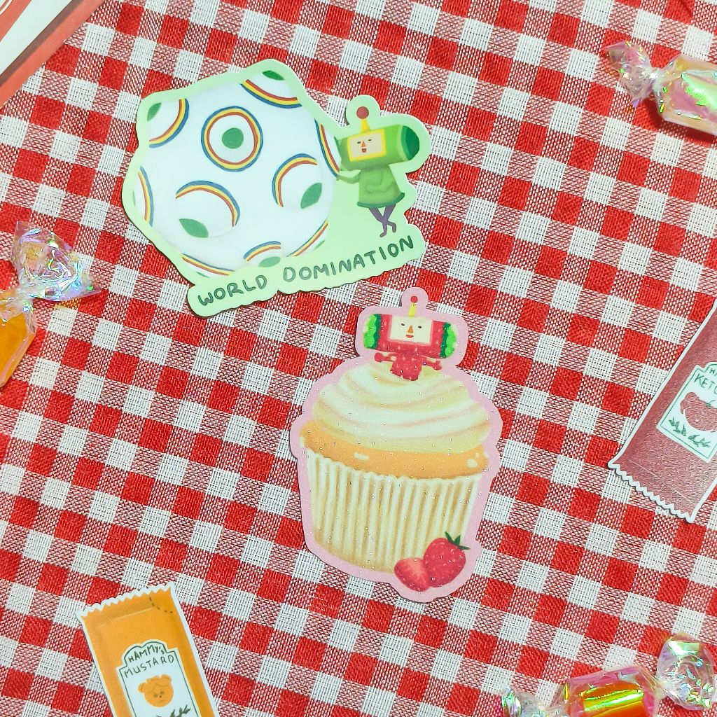 

Katamari Damacy Sticker Glitter Doff Prince Ichigo