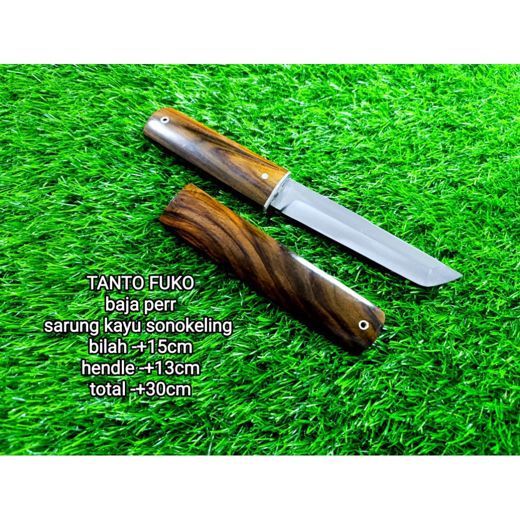 Pisau Dapur Tanto FUKO natural, pisau survival serbaguna