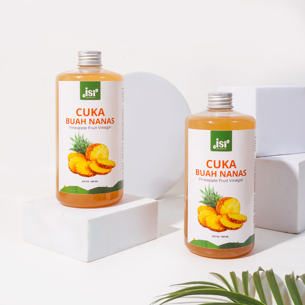 

JSR Rempah BUNDLE HEMAT 2 PCS CUKA NANAS 500 ml Cuka Buah Nanas Murni