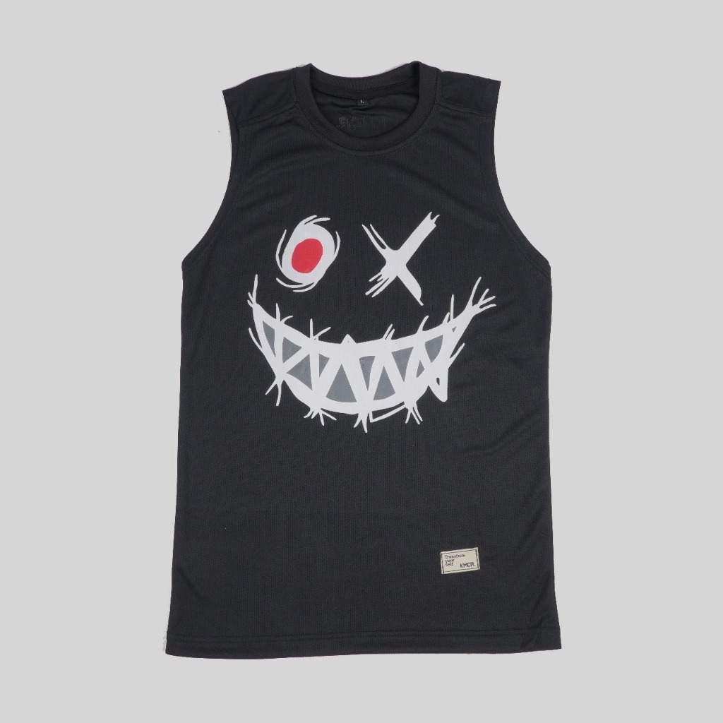 TANKTOP KMCR GYM FITNESS TANK TOP PRIA SINGLET KMCR - KMCR