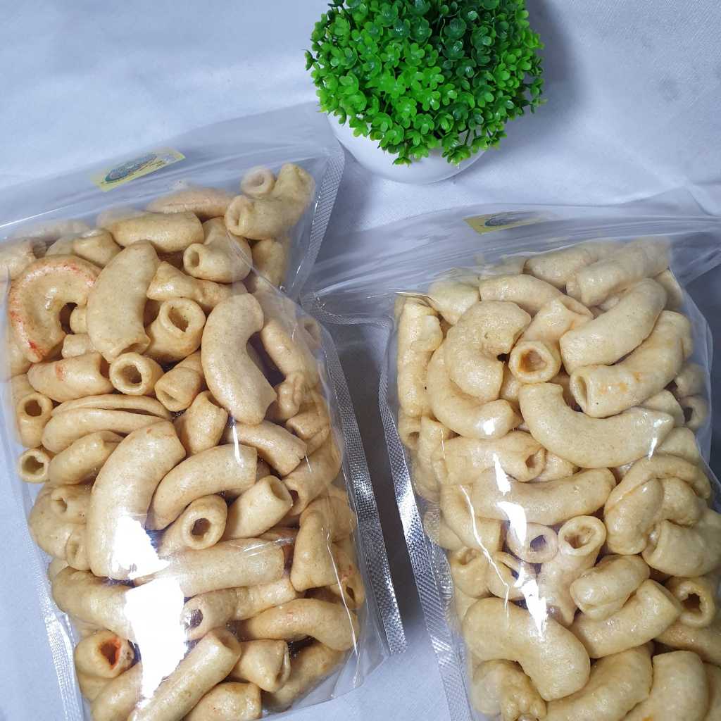 

Makaroni Asin/ Makroni Balado/ Makaroni Laris/ Makaroni Gurih/ Makaroni Kriuk/ Makaroni Renyah 180gram