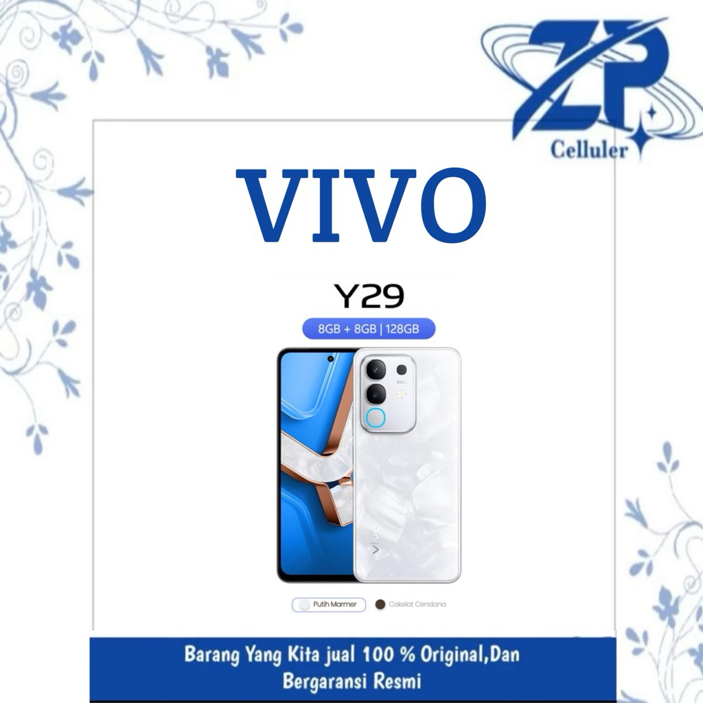 VIVO Y29 RAM 8/ROM 128 GARANSI RESMI VIVO