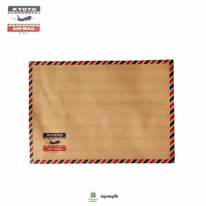 

Amplop 310 Kyoto Tali Uk Besar per Pak (10 Lembar)