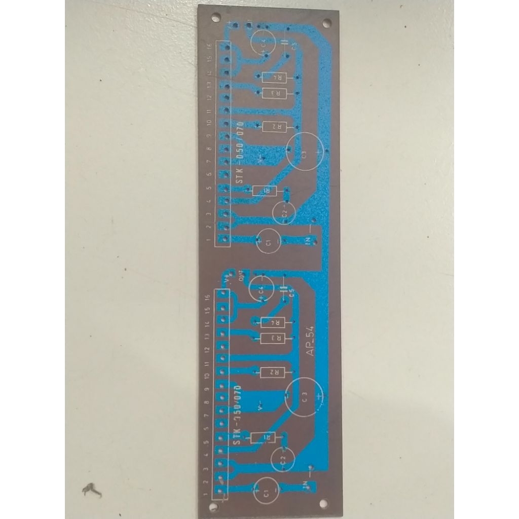PCB+Skematik AF-54 STK Power Amplifier