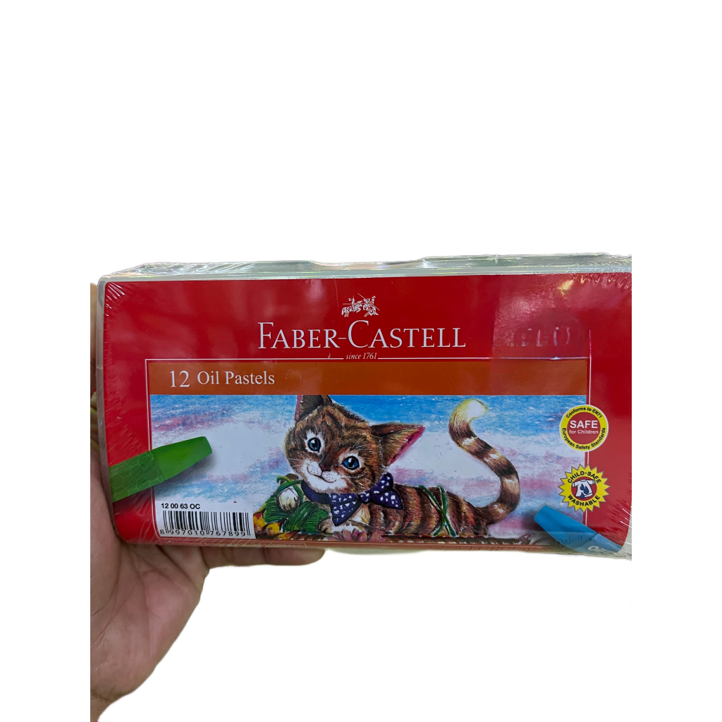 

FABER CASTELL 12 OIL PASTELS CRAYON ALAT GAMBAR DAN MELUKIS