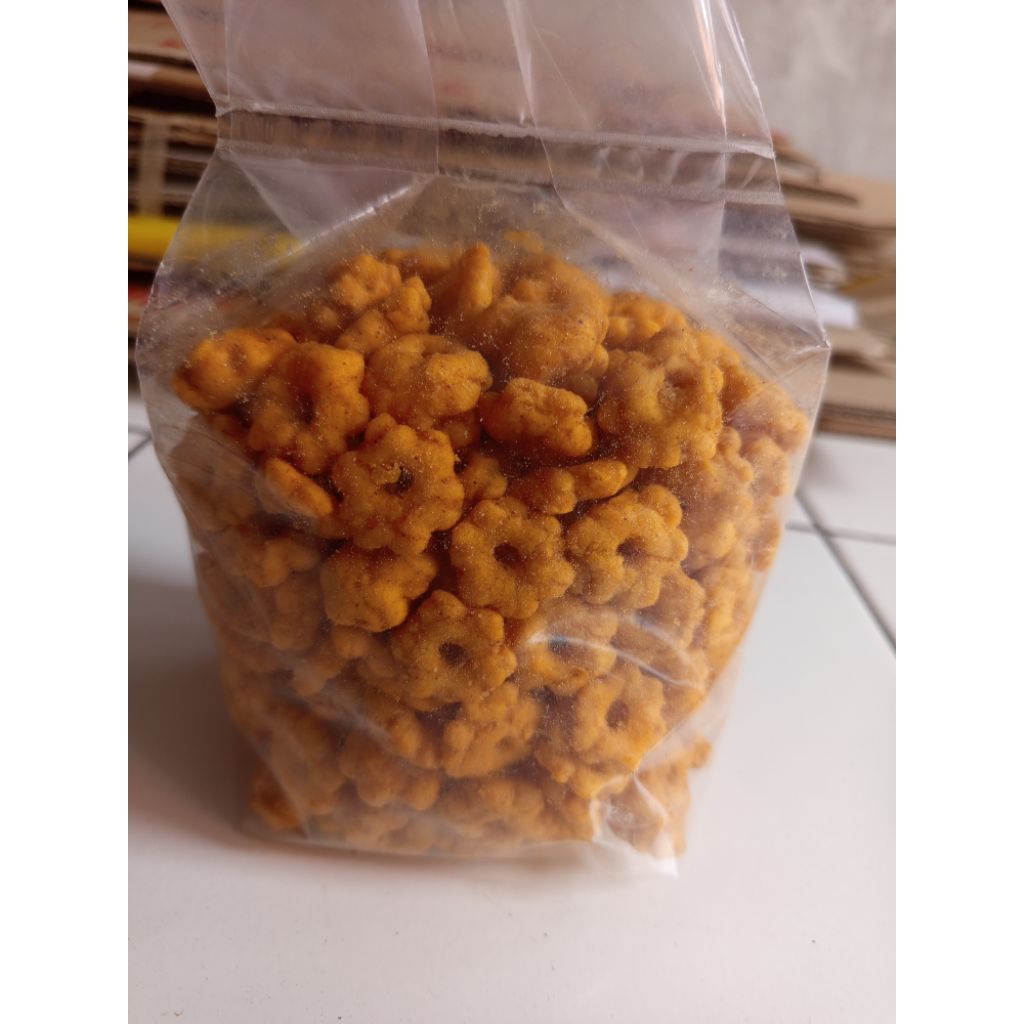 

uniko ribut 250gram/snack kembang sakura ribut