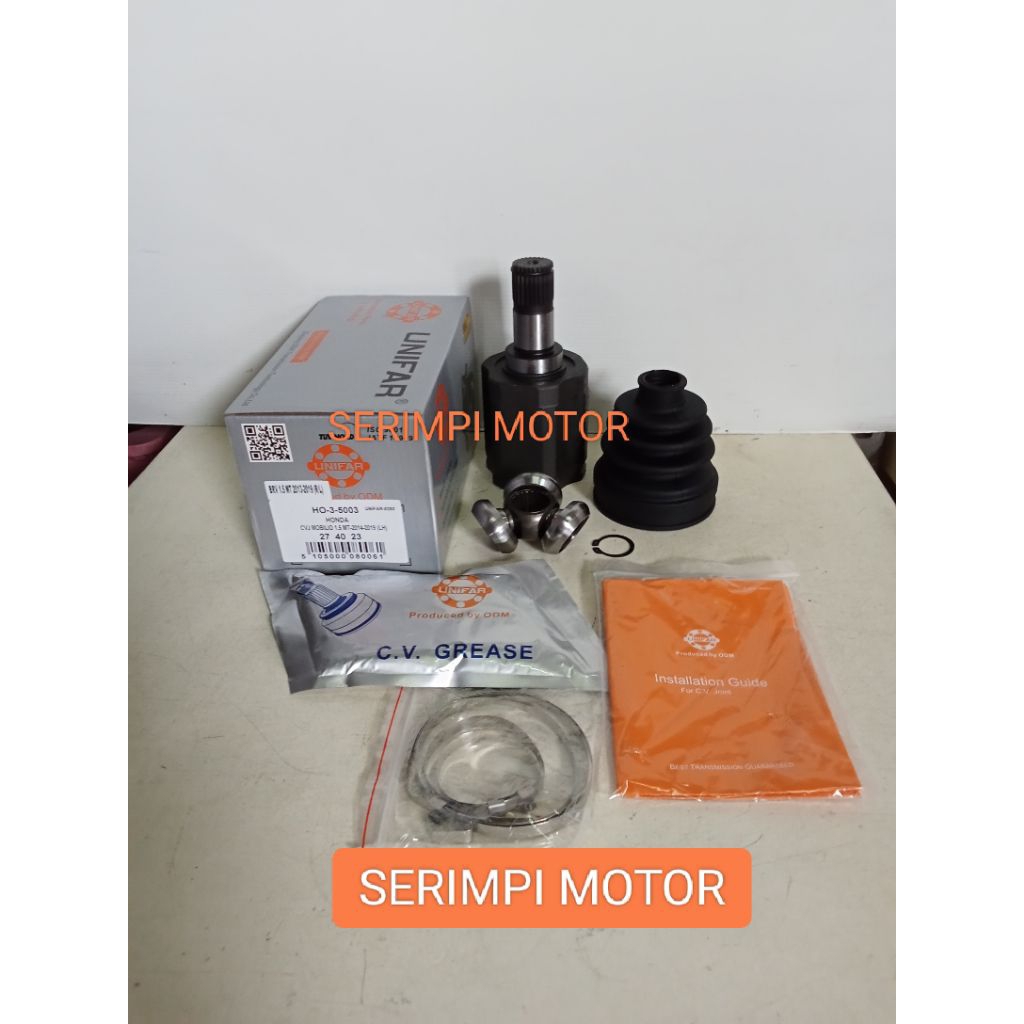 Cv joint as roda dalam BRV manual Mobilio kiri manual