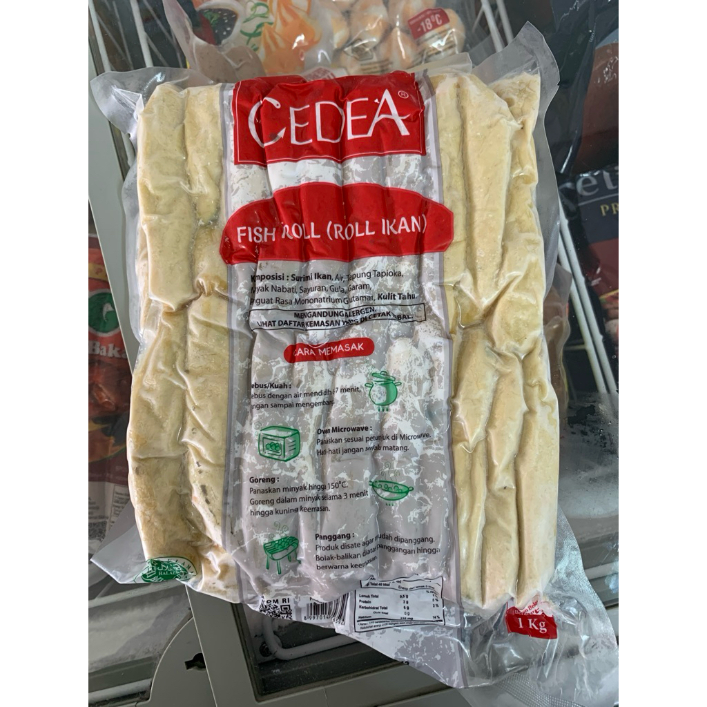

CEDEA FISH ROLL 1KG (HARGA ONLINE)