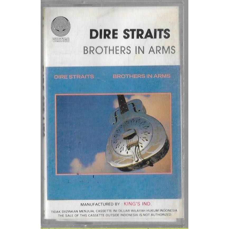 Kaset Pita Original - Dire Straits Brothers In Arms