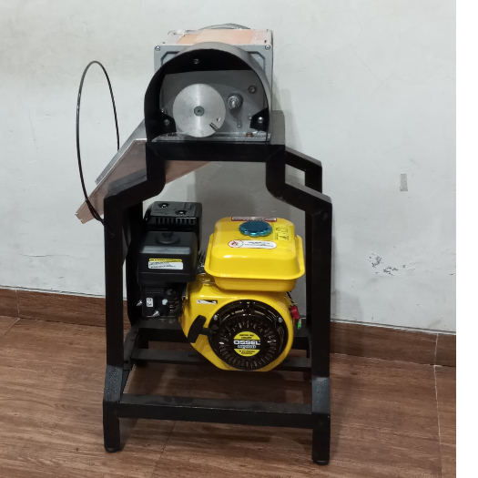 OSSEL Paket Rakitan Siap Pakai Parut Kelapa Parutan Kelapa Engine Bensin 6.5 HP Dinamo Listrik 0.5 H