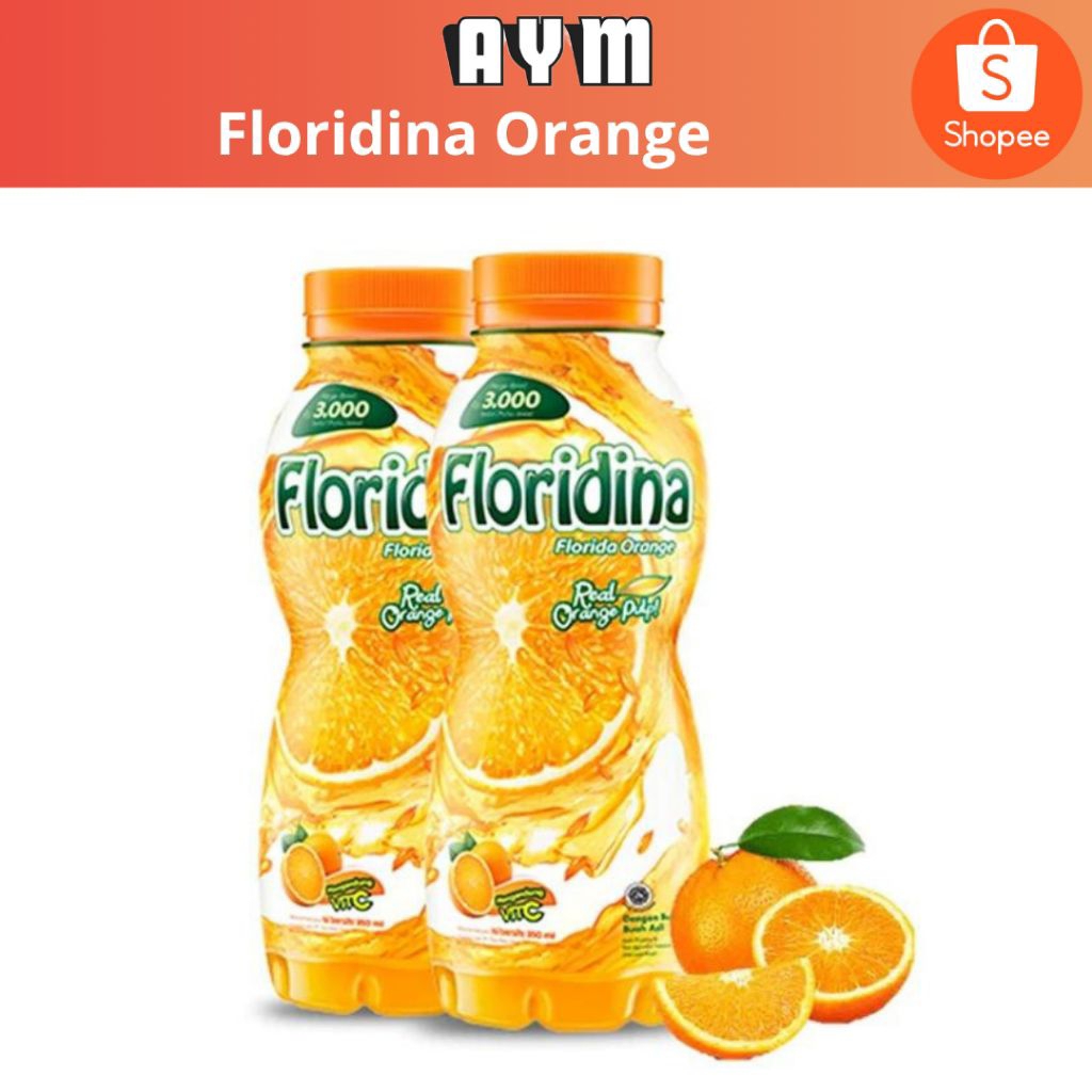 

FLORIDINA JUICE PULP ORANGE 350ml 1 Pak Isi 12 Botol