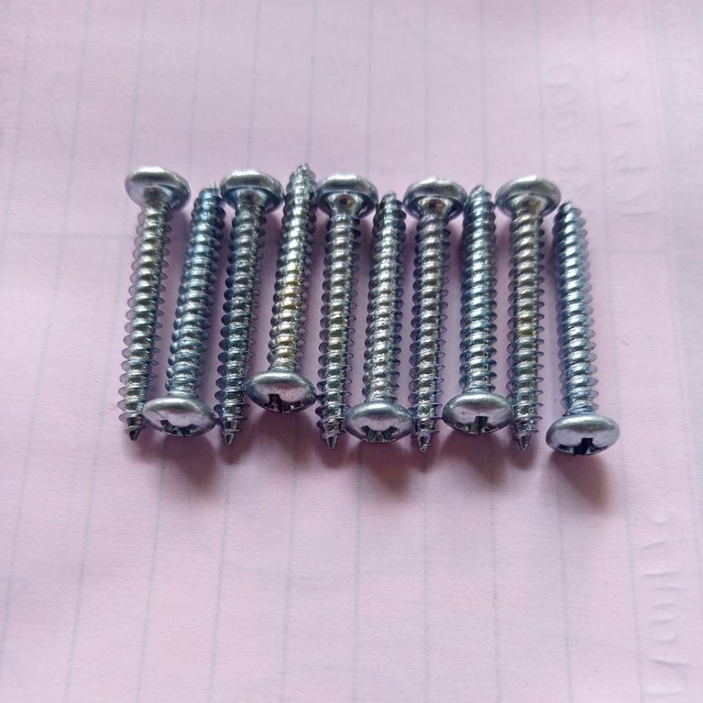 Sekrup panjang. 2 Cm/ isi 10 Pcs