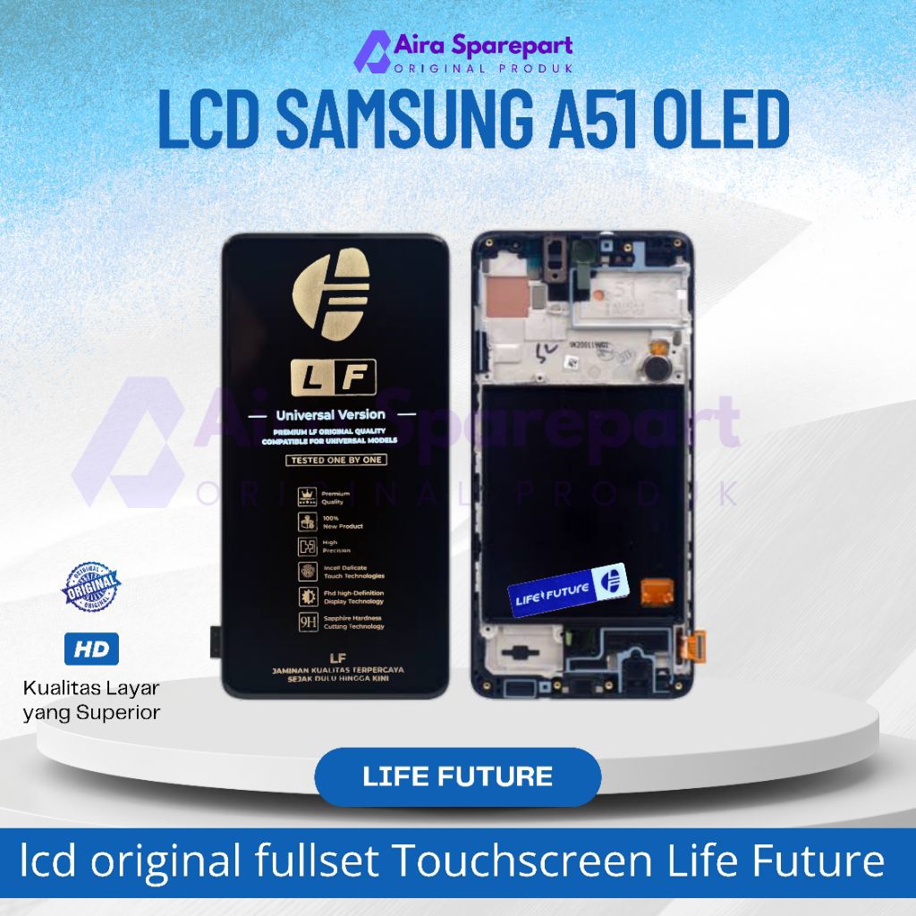 Lcd Samsung A51 Oled Original Fullset Touchscreen Life Future