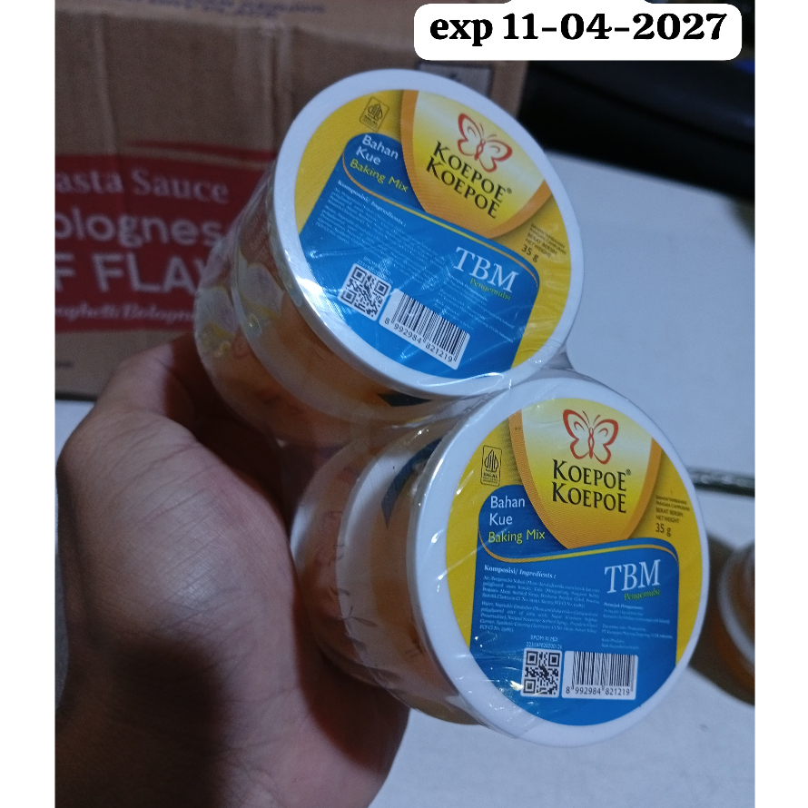 

KOEPOE-KOEPOE TBM 35gr - Pengembang Kue