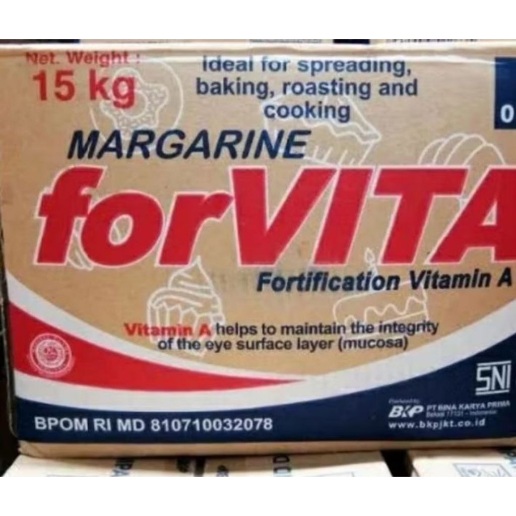 

PROMO mentega forvita kemasan repack 250gr