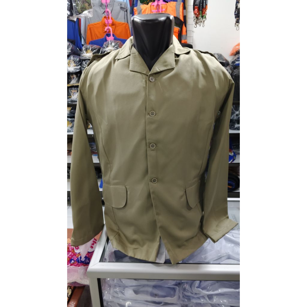 seragam setelan pns dki wanita ( celana panjang )