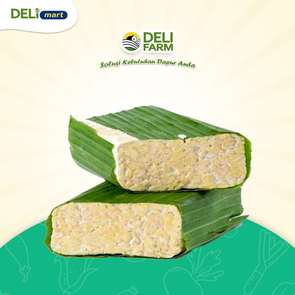 

Deli Mart [Khusus INSTAN Medan] Tempe Daun / Tempe Batang by Deli Farm