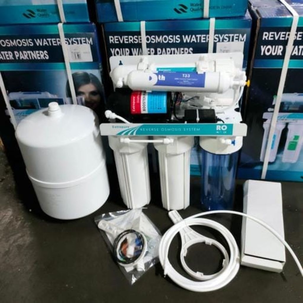 Mesin RO 100gpd 5step 6step 7step gantung extrepure
