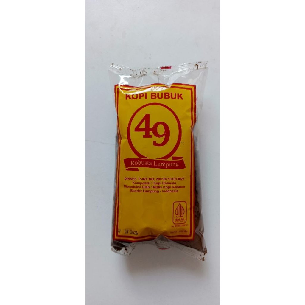 

Kopi Robusta Cap 49 Asli Lampung , Tama - Store