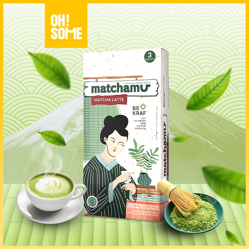 

OHSOME MATCHAMU·MATCHA LATTE 72g/SAKURA/HOJICHA