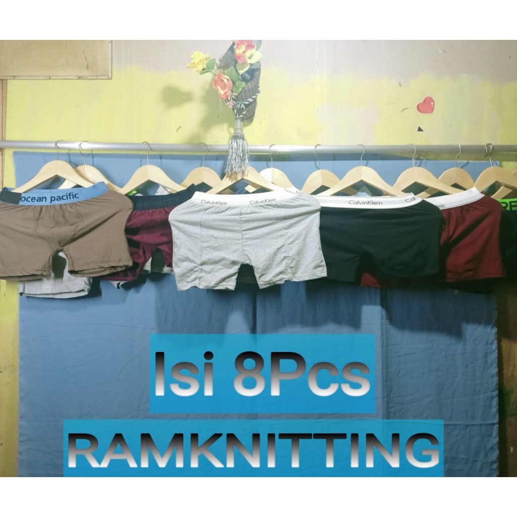 Isi 8Pcs Premium Boker Pria / Celana dalam Pria Boker Premium