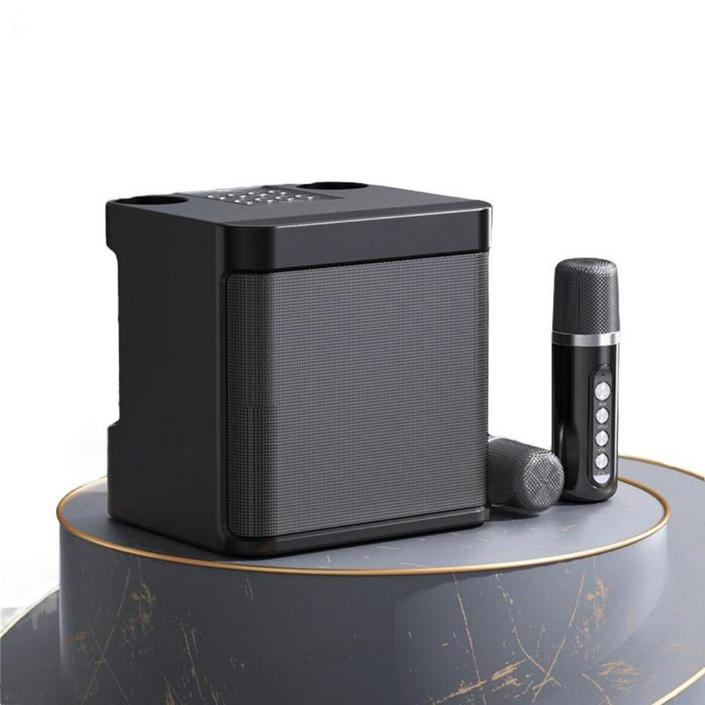 YS-203 Bluetooth Speaker Wireless 2 Mic / Speaker Bluetooth Karaoke