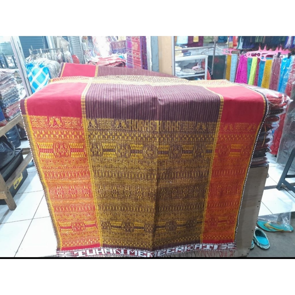 Ulos RAGIHOTANG +SIRARA +Ulos Hela +Jumbo Mesin