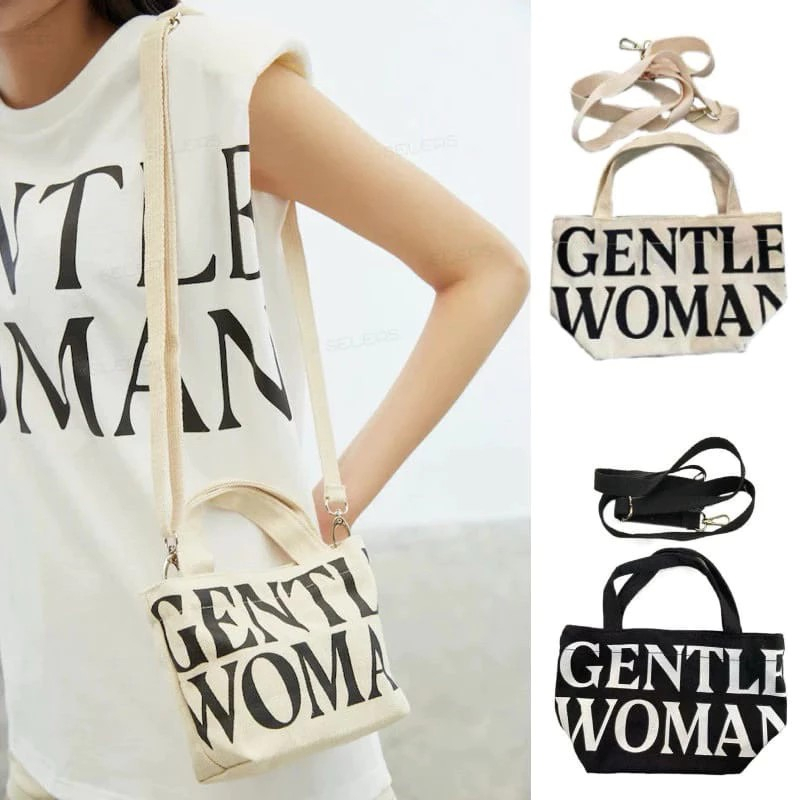 Gentle Woman Micro Tote Bag