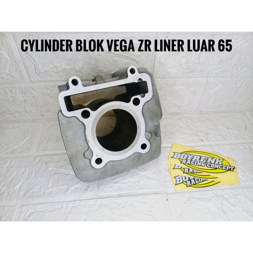 CYLINDER BLOK VEGA ZR BORING/LINER LUAR 65 69 72MM