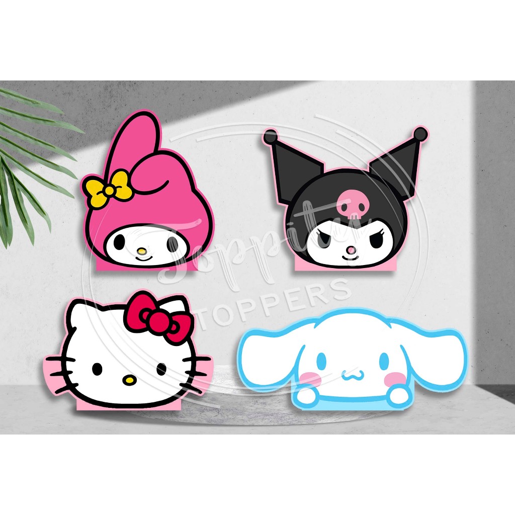 

Candy box goodie bag Kuromi melody hello kity cinnamoroll