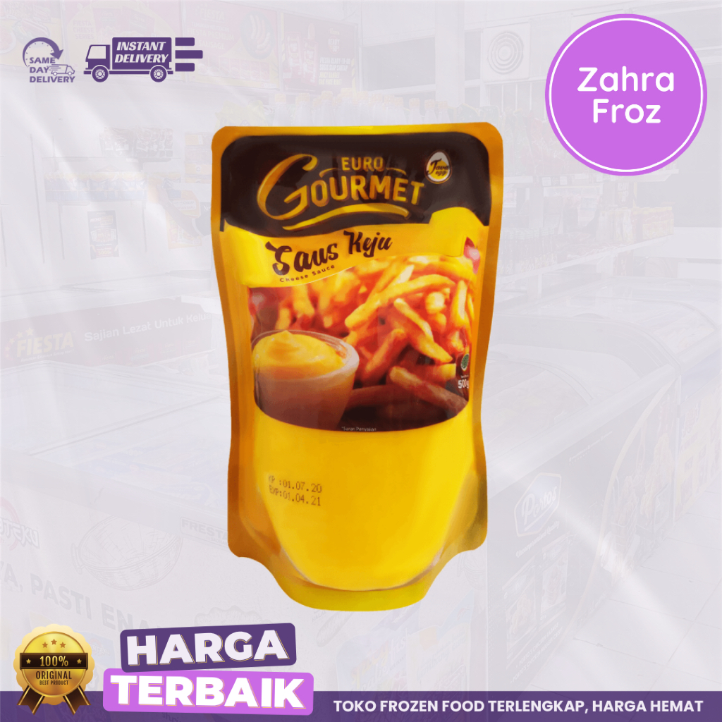 

EURO GOURMET SAUS KEJU 500 GR
