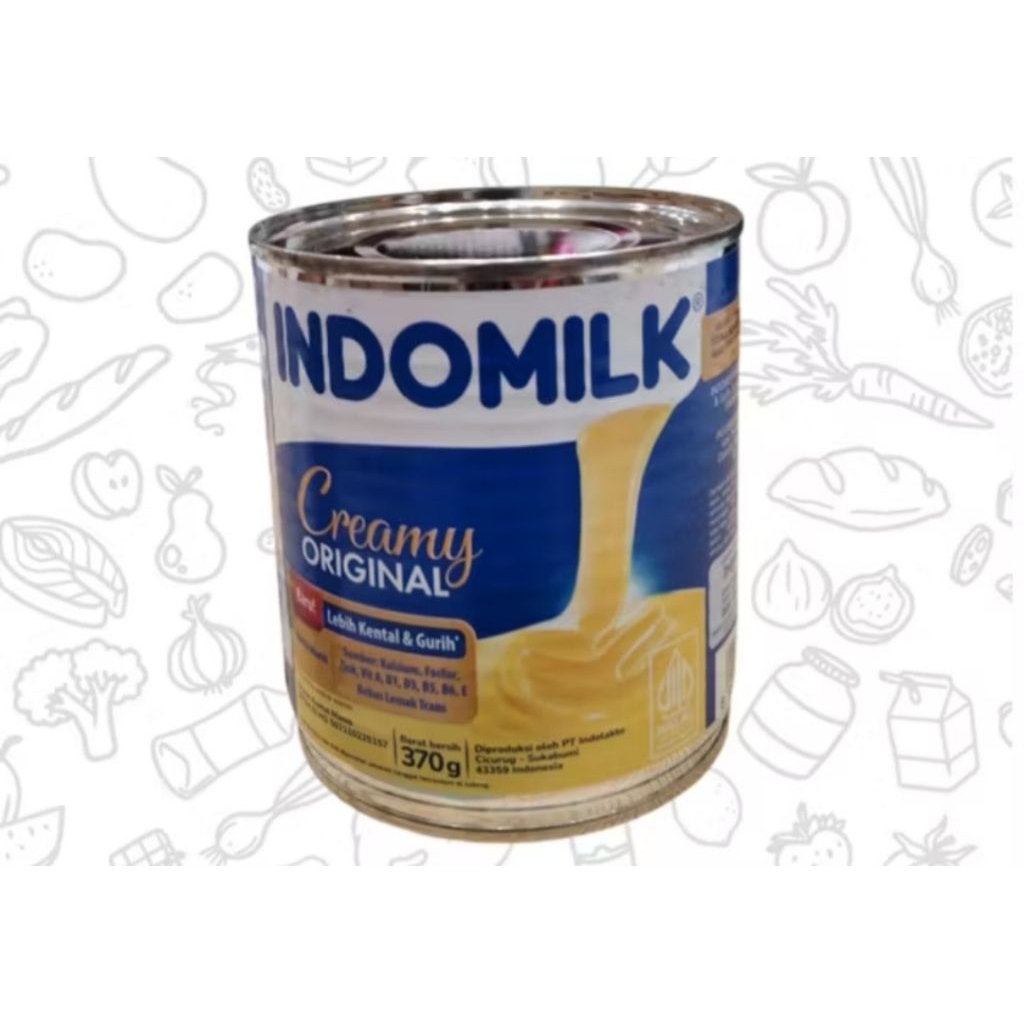 

INDOMILK Kental Manis Kaleng 370g